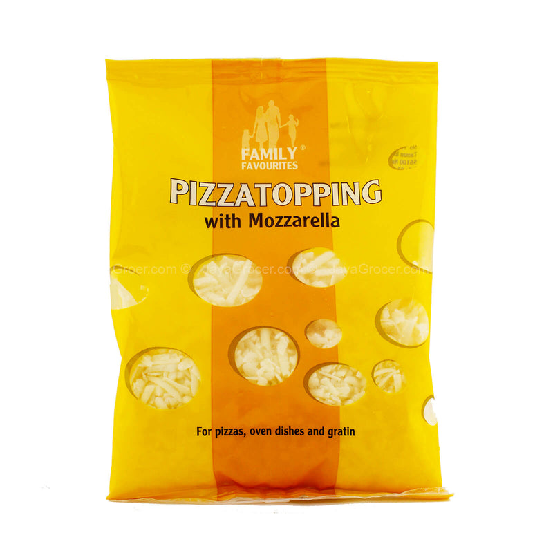 Family Favourites Pizza Topping with Mozzarella Cheese 150g