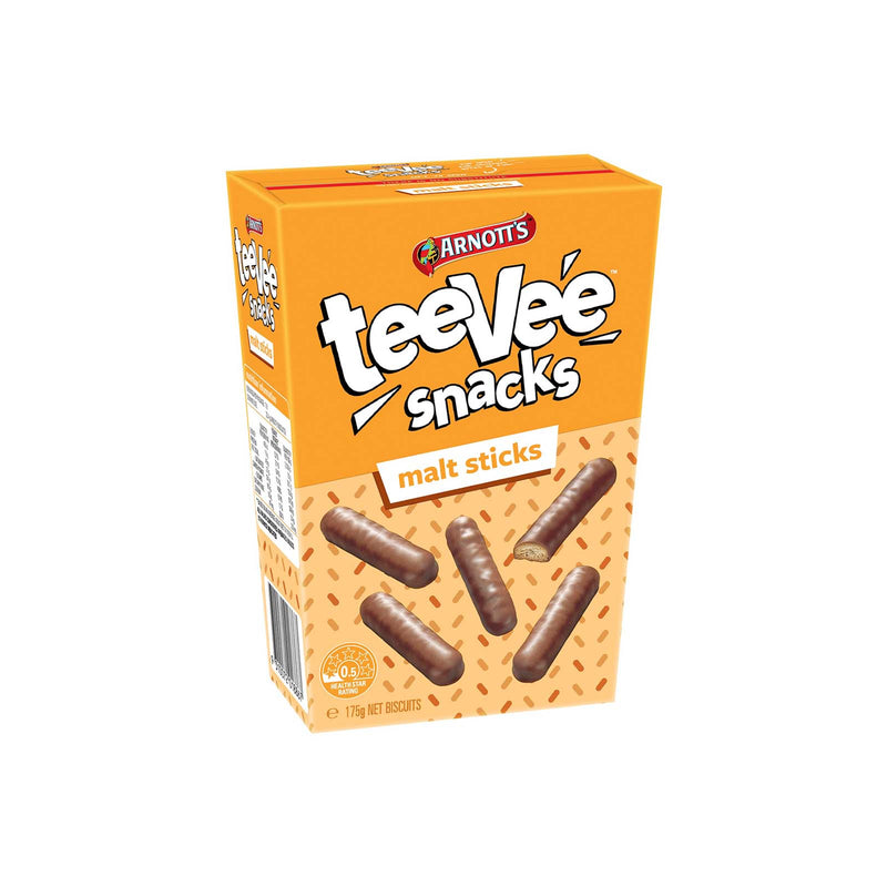 ARNOTTS TEE VEE SNACK-MALT STICKS 175G*1