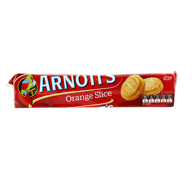Arnott’s Orange Slice Biscuits 250g