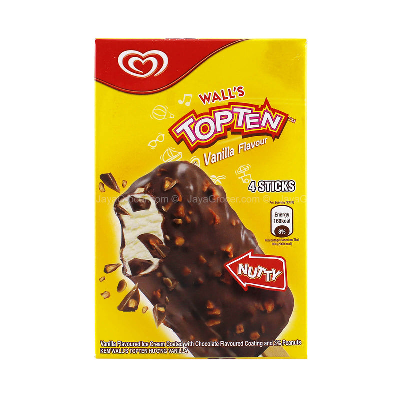 Wall’s Top Ten Vanilla Flavor Ice Cream 73ml x 4