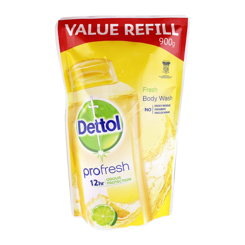 Dettol Body Wash Fresh Shower Gel Refill 850g
