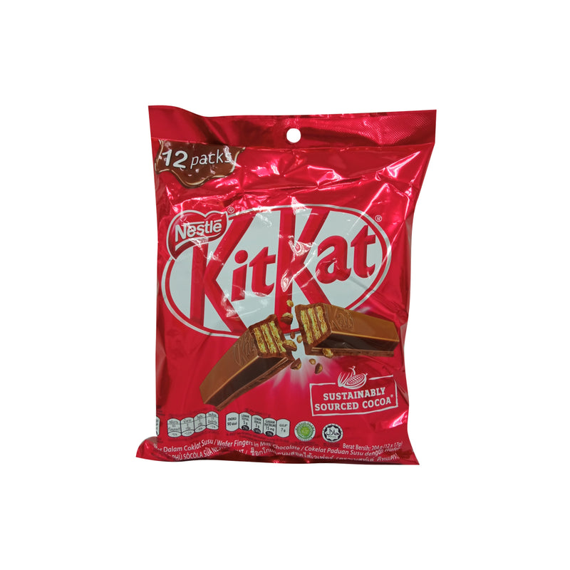 Kit Kat 2 Finger Chocolate Wafer Sharebag 17g x 12