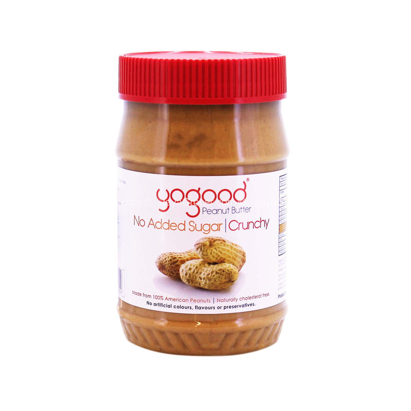 Yogood No Added Sugar and Salt Crunchy Peanut Butter 453g