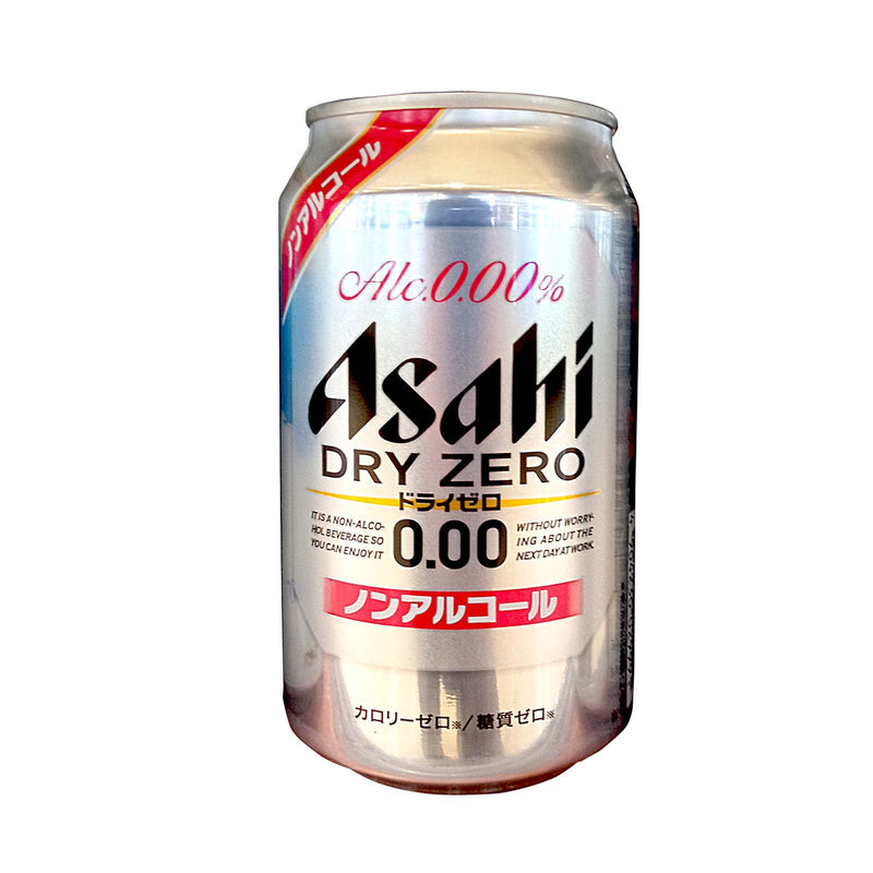 Asahi Dry Zero Non-Alcoholic Beer 350ml