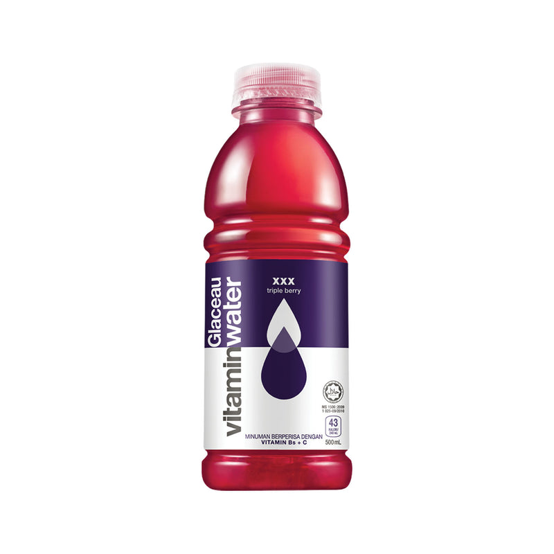 Glaceau Vitamin Water XXX Triple Berry 500ml