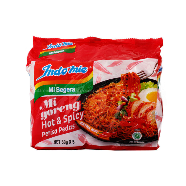 Indomie Mi Goreng Hot & Spicy 80g x 5