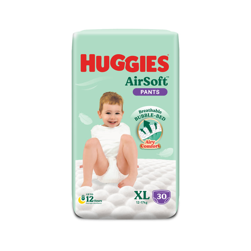 Huggies Gold Natural Soft Pants Baby Diapers (Extra Large) 30pcs/pack