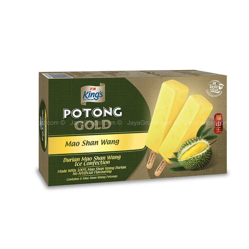King’s Potong Gold Mao Shan Wang Durian Ice Cream 60ml x 6