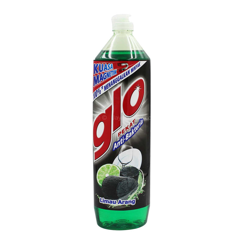Glo Charcoal Lime Dishwashing Liquid 800ml