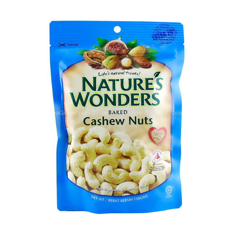 Natureâ€™s Wonders Baked Cashew Nuts 150g