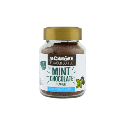 Beanies Decaf Mint Chocolate Flavour Instant Coffee 50g