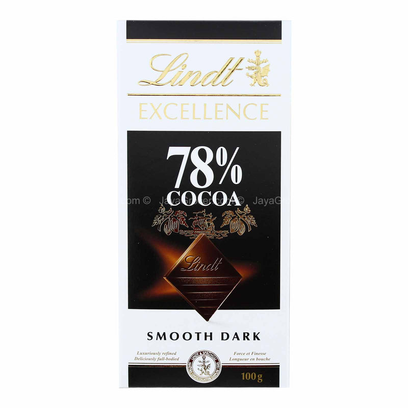LINDT EXCELLENCE DARK 78% COCOA 100G