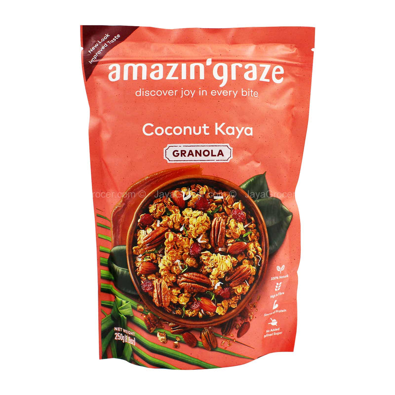 Amazin Graze Coconut Kaya Granola 250g