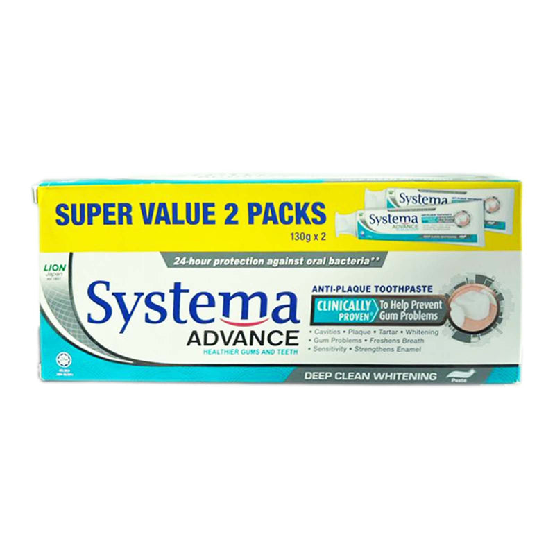 Systema Advance Extra Gum Protection Toothpaste 130g x 2