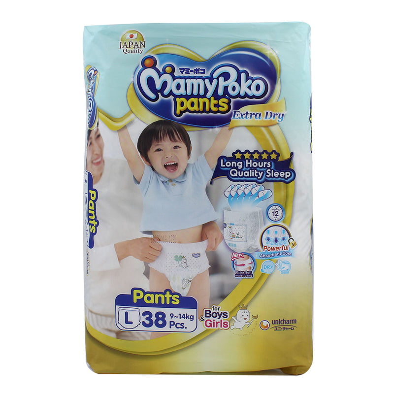 Mamy Poko Pants Extra Dry Diapers L 38pcs/pack