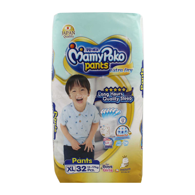 Mamy Poko Pants Extra Dry Diapers XL 32pcs/pack