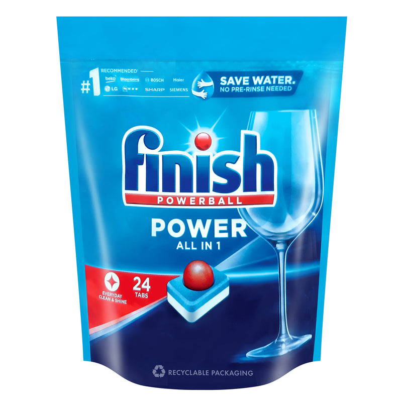 Finish Powerball All in 1 Dishwashing Cleaning Tablets 24pcs/pack