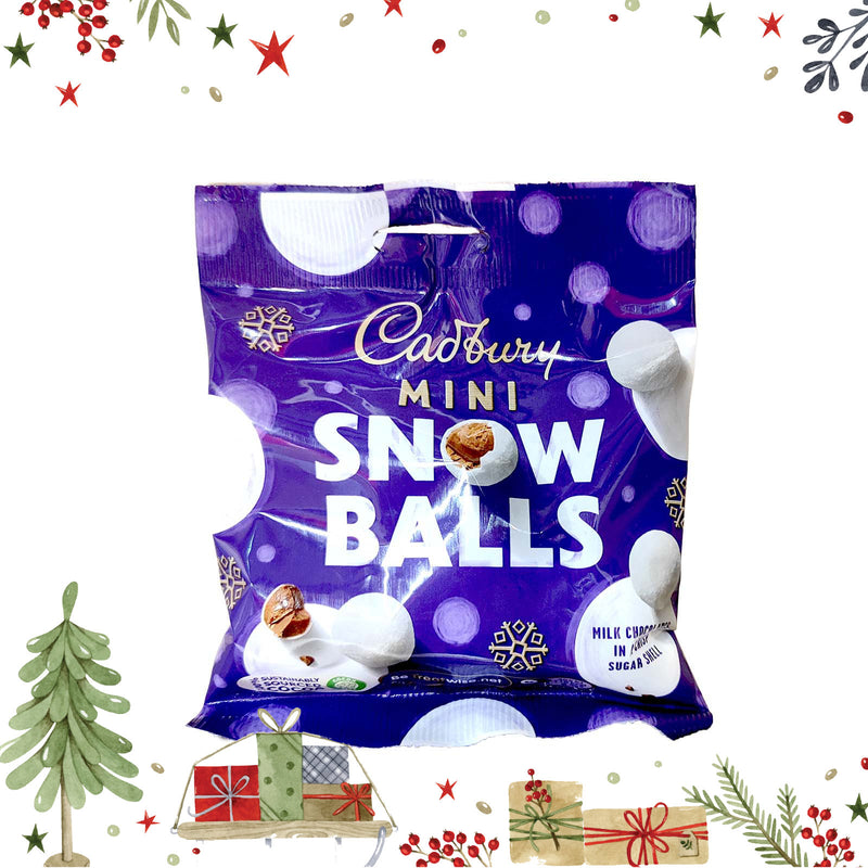Cadbury Mini Chocolate Snowballs 80g