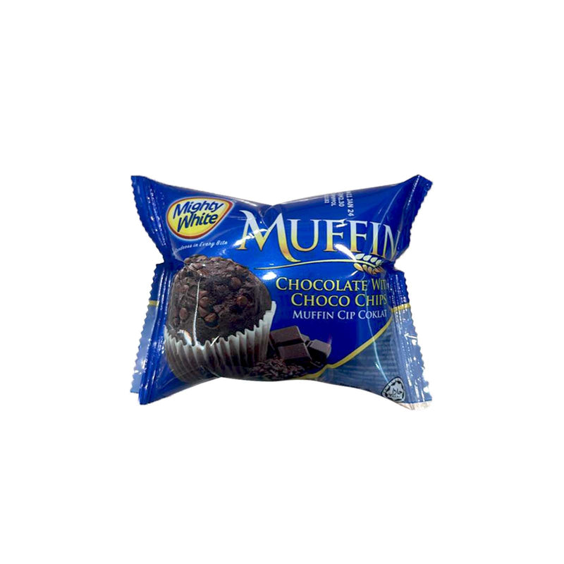 Mighty White 1 Muffin Choco Chips 70g