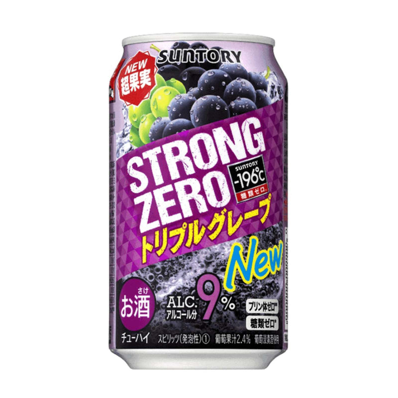 Suntory Strong Zero Triple Grape 350ml