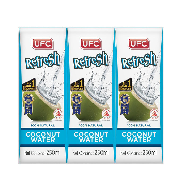 UFC Coconut Water 250ml x 3