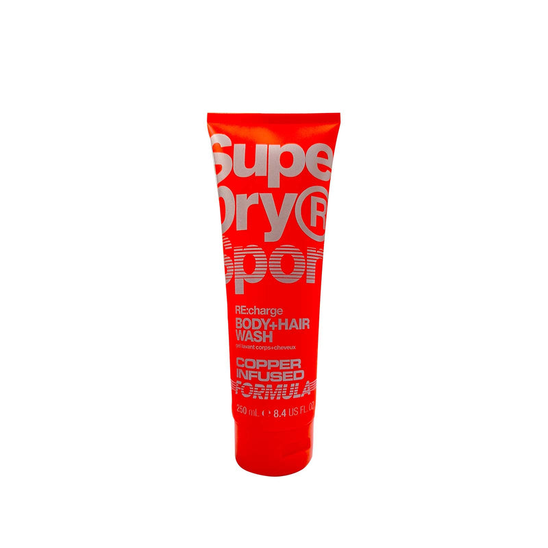 Superdry Sport Re:Charge Body Plus Hair Wash 250ml