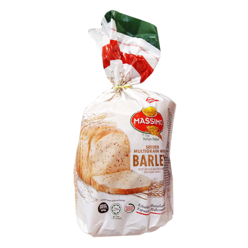 Massimo Seeded Multigrain with Barley Bread Loaf 360g