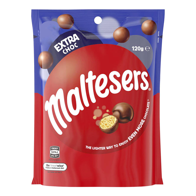 Maltesers Extra Chocolate Pouch 120g