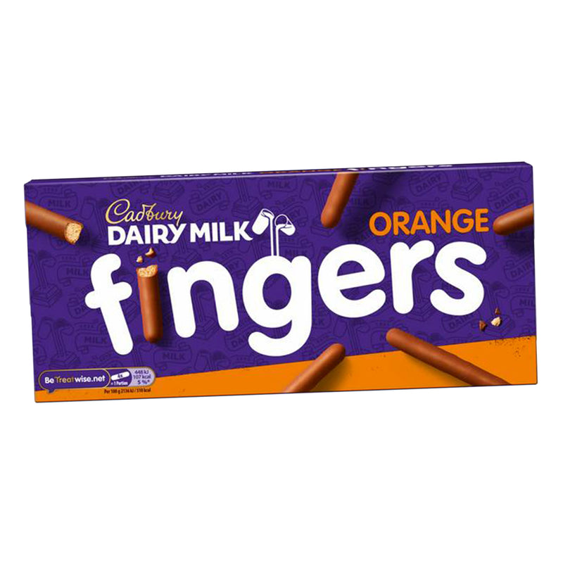 Cadbury Dairy Milk Orange Fingers 114g