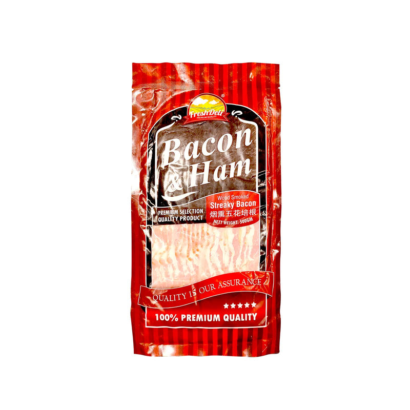 [NON-HALAL] Smoke Streaky Bacon 500g