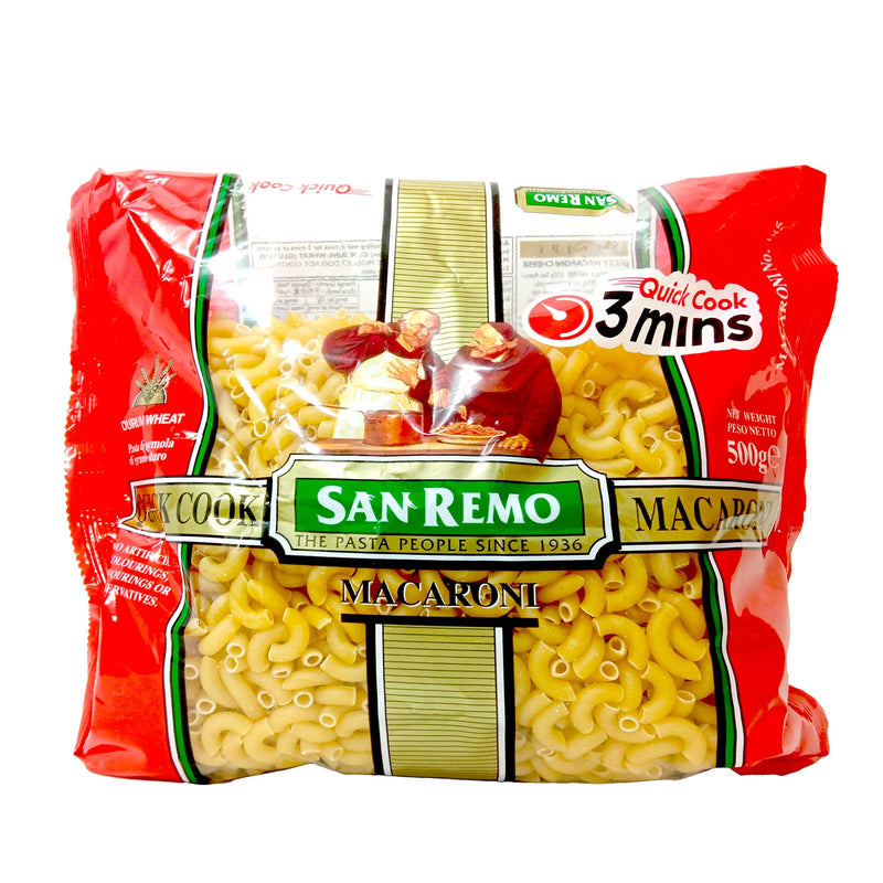 San Remo Quick Cook Macaroni 500g