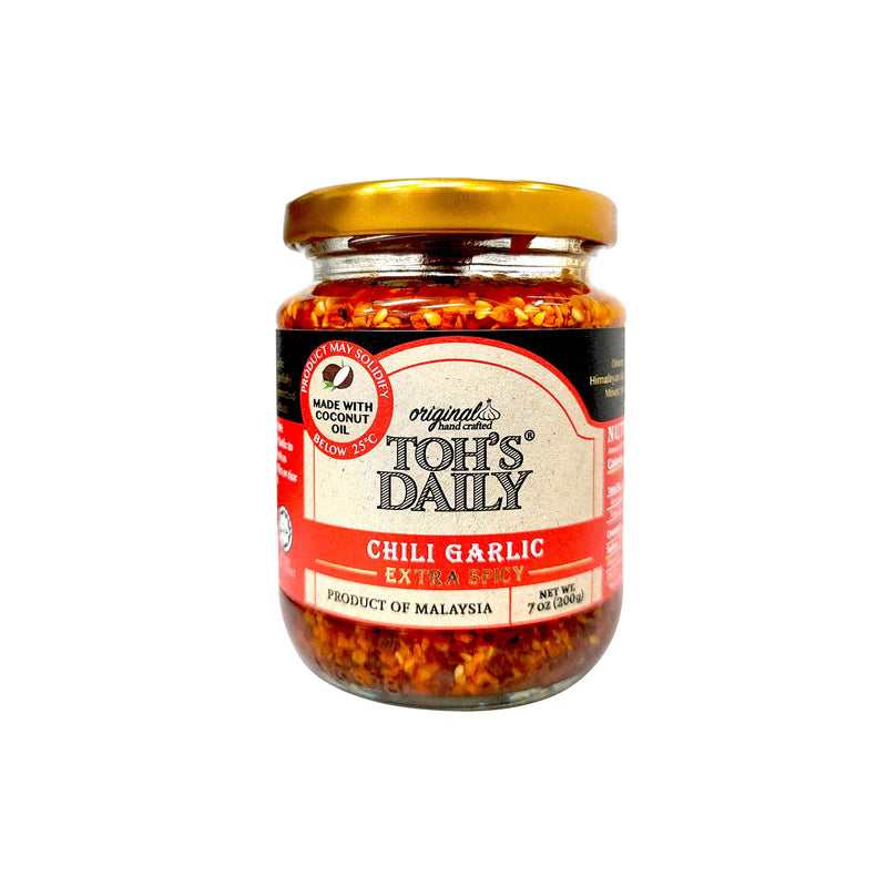 Tohs Daily Extra Spicy Chilli Garlic 200g