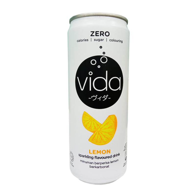 Vida Zero Lemon Sparkling Drink 325ml