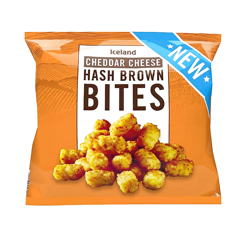 Iceland Cheddar Cheese Hash Brown Bites 550g