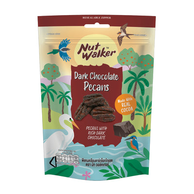 Nut Walker Dark Chocolate Pecans 120g