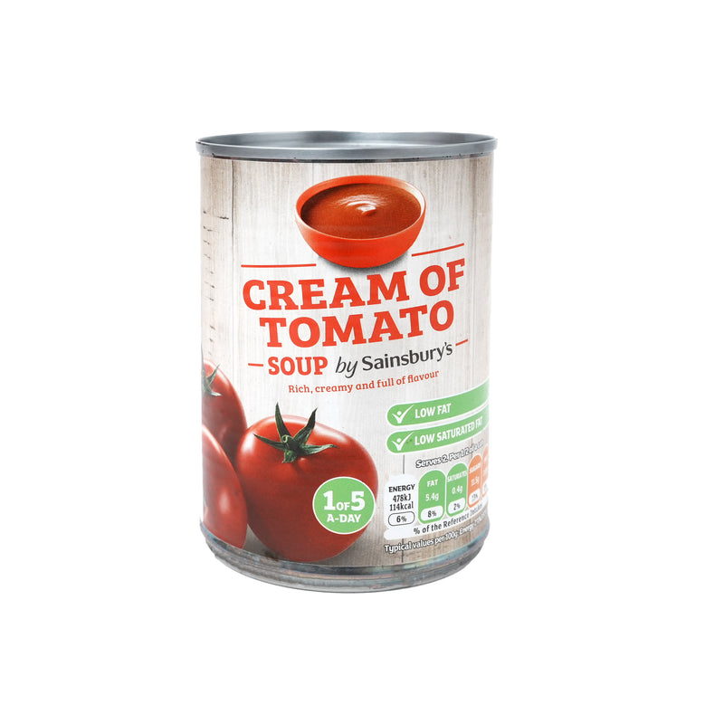 Sainsburys Cream Of Tomato Soup 400g