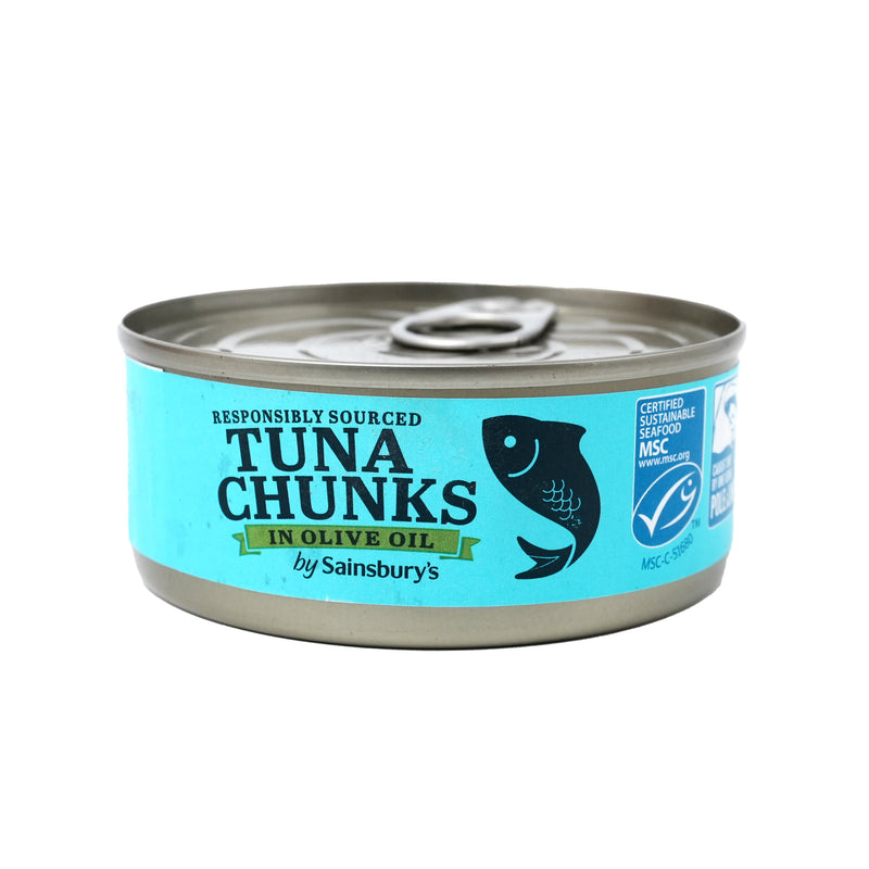 Sainsburys Tuna Chunks Olive Oil 145g
