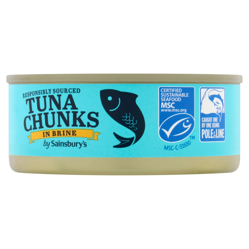Sainsburys Tuna Chunks Brine 145g